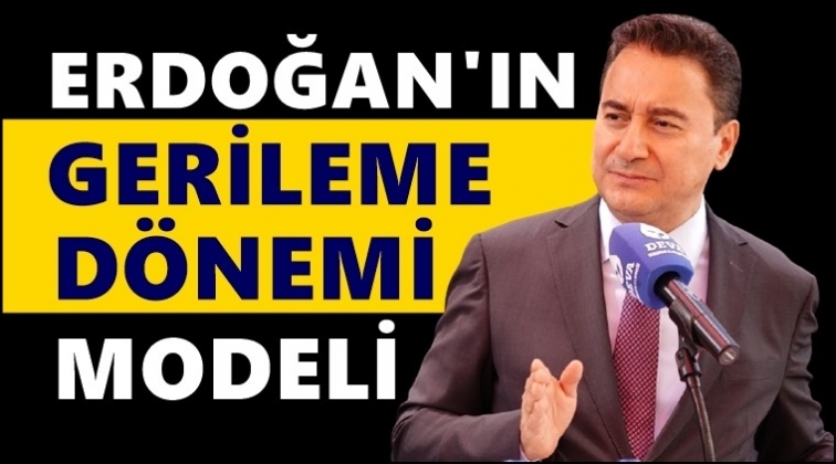 Babacan: İktidarın gitme haberi piyasayı d&uuml;zeltir!
