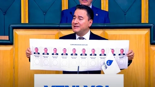 Babacan: İşte Erdoğan'ın hayalindeki oy pusulası!