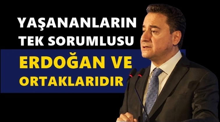 Babacan: Talimatla Hazine faizlerini d&uuml;ş&uuml;rs&uuml;n, g&ouml;relim!