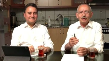 Babacan ve Kılıçdaroğlu mutfaktan seslendi...