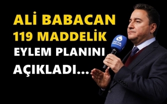Babacan'dan 119 maddelik ekonomi eylem planı