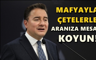 Babacan'dan Bah&ccedil;eli'ye &ccedil;ağrı...