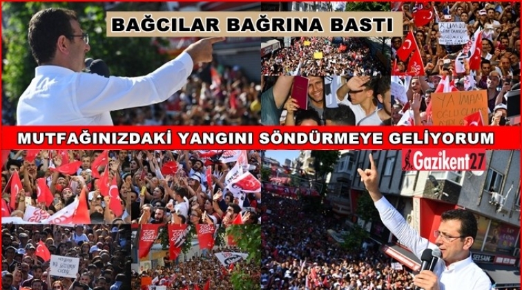 Bağcılar'da izdiham yaşandı