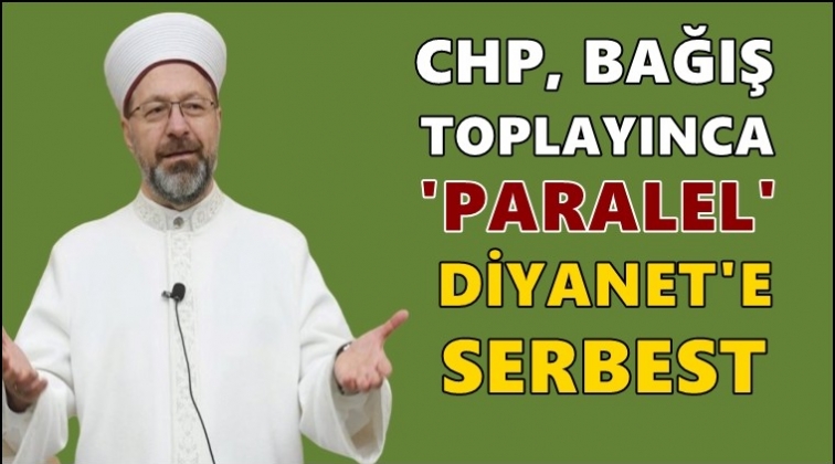 Bağış, CHP&rsquo;ye yasak, Diyanet&rsquo;e serbest!