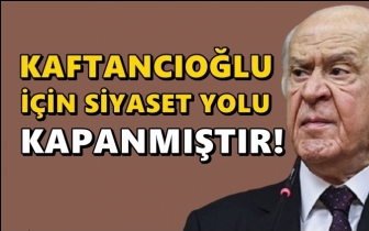 Bah&ccedil;eli: CHP İl Başkanı i&ccedil;in siyaset yolu kapanmıştır