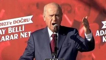 Bahçeli: Cumhurbaşkanı adayımız sayın Erdoğan'dır
