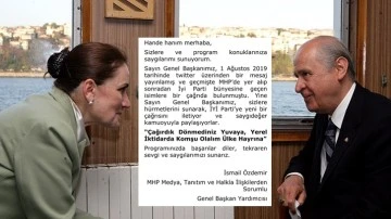 Bahçeli’den Akşener’e yerel seçimlerde ittifak çağrısı