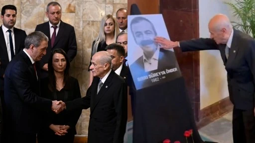Bahçeli'den DEM Partiye taziye ziyareti