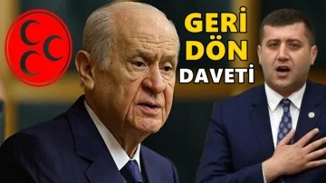 Bah&ccedil;eli'den istifa eden vekile 'geri d&ouml;nme' daveti
