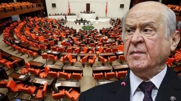 Bah&ccedil;eli, 'ge&ccedil;ici' Meclis Başkanı olacak!