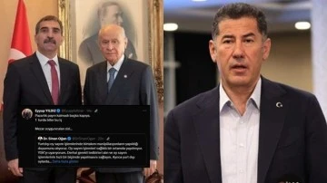 Bah&ccedil;eli'nin başdanışmanından Sinan Oğan'a: Başka kapıya