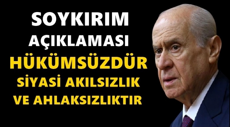 Bah&ccedil;eli&rsquo;den ABD Başkanı Biden&rsquo;a sert tepki