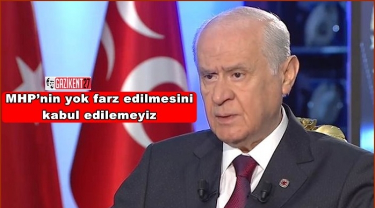 Bah&ccedil;eli&rsquo;den ittifak a&ccedil;ıklaması: Her şey biter!