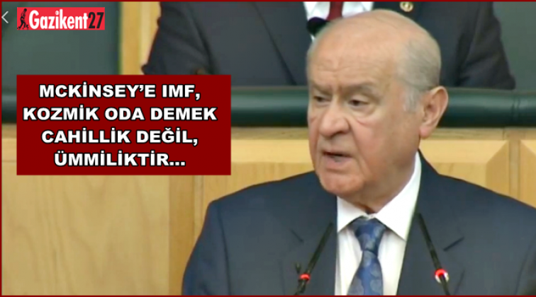 Bah&ccedil;eli'den McKinsey a&ccedil;ıklaması