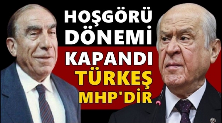 Bah&ccedil;eli&rsquo;den T&uuml;rkeş ailesine: Hoşg&ouml;r&uuml; d&ouml;nemi bimiştir!