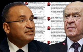 Bah&ccedil;eli'nin Bozdağ tweetleri paylaşım rekoru kırdı