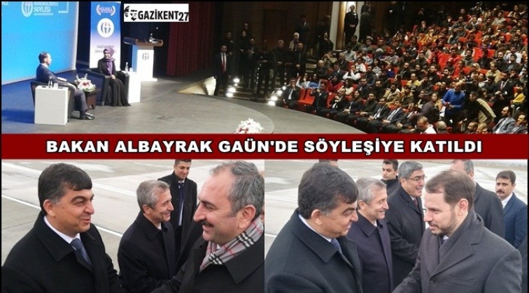 Bakan Albayrak ve G&uuml;l Gaziantep'te