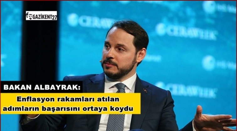 Bakan Albayrak'tan enflansyon açıklaması