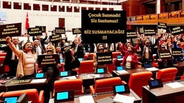 Bakan Derya Yanık'a Meclis'te şok protesto...