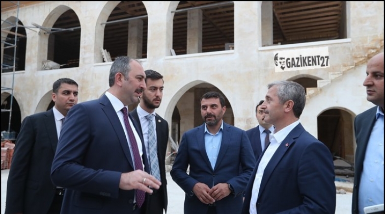Bakan G&uuml;l Mecidiye Han&rsquo;ı inceledi