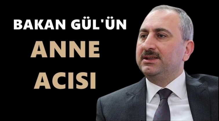 Bakan G&uuml;l'&uuml;n acı g&uuml;n&uuml;...