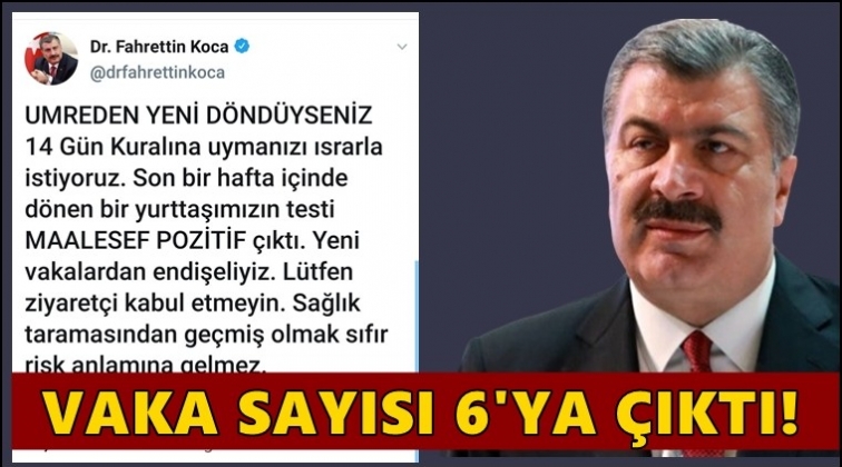 Bakan Koca: L&uuml;tfen ziyaret&ccedil;i kabul etmeyin