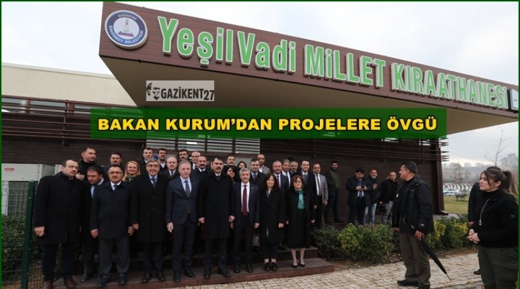 Bakan Kurum, YeşilVadi Millet Bah&ccedil;esi&rsquo;ni gezdi