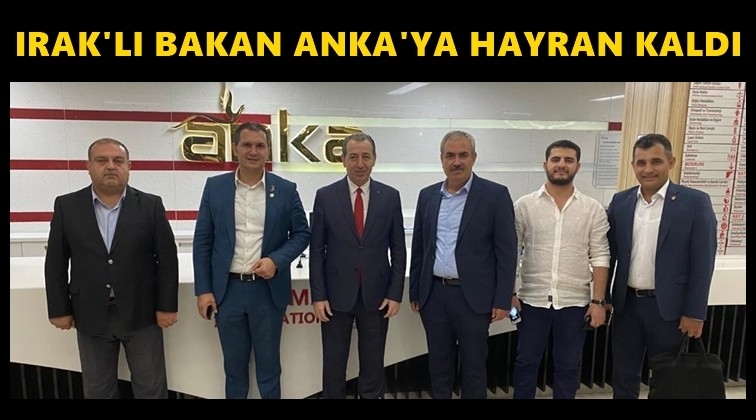 Bakan Maruf ANKA&rsquo;ya hayran kaldı