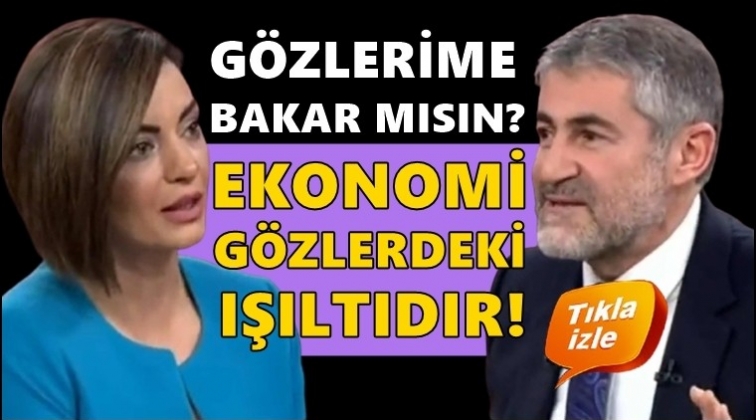 Bakan Nebati: Ekonomi g&ouml;zlerdeki ışıltıdır...