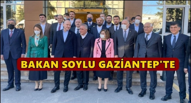 Bakan Soylu Gaziantep'te...