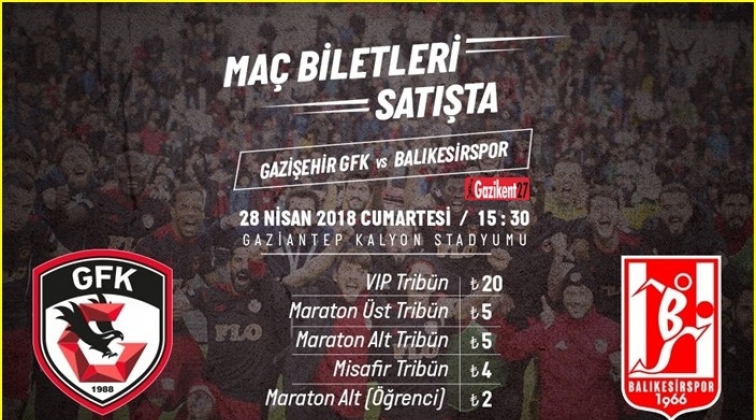 Balıkesirspor maçı biletleri satışa sunuldu