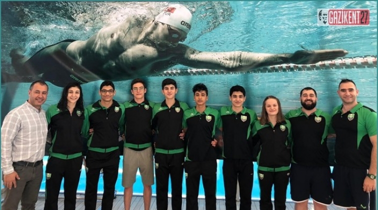 Şehitkamil sporcuları Balkan Yüzme Şampiyonası’nda