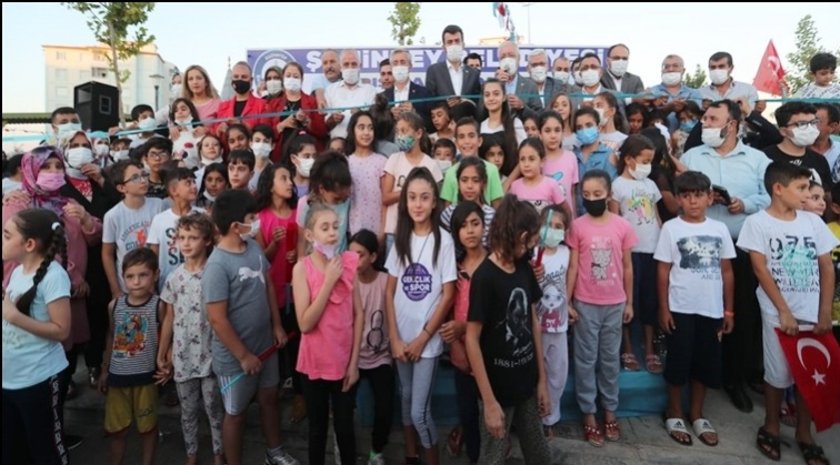 Barış Man&ccedil;o Parkı hizmete a&ccedil;ıldı...