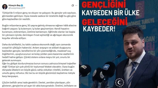 Baş: Bu tablo sadece ekonomik değil; sosyal bir &ccedil;&ouml;k&uuml;ş&uuml;n habercisi
