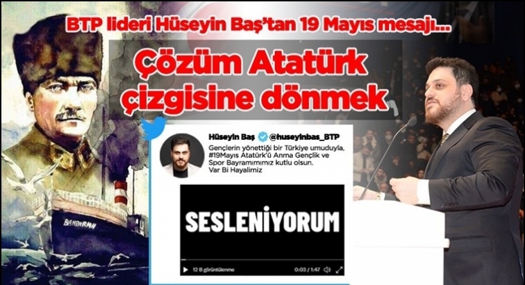 Baş: &Ccedil;&ouml;z&uuml;m Atat&uuml;rk &ccedil;izgisine d&ouml;nmektir!