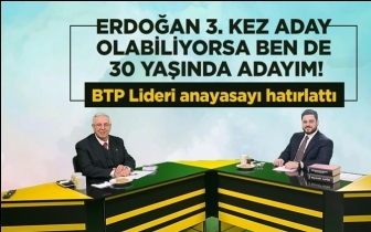 Baş: Cumhurbaşkanı 3. kez aday olamaz!