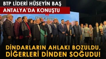 Baş: Dindarların ahlakı bozuldu, diğerleri dinden soğudu!