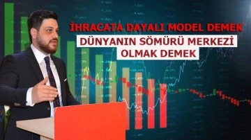Baş: İhracata dayalı model s&ouml;m&uuml;r&uuml; merkezi demek!