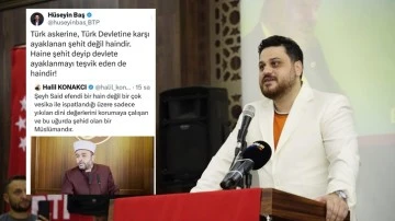 Baş: Türk Devleti’ne karşı ayaklanan şehit değil haindir!