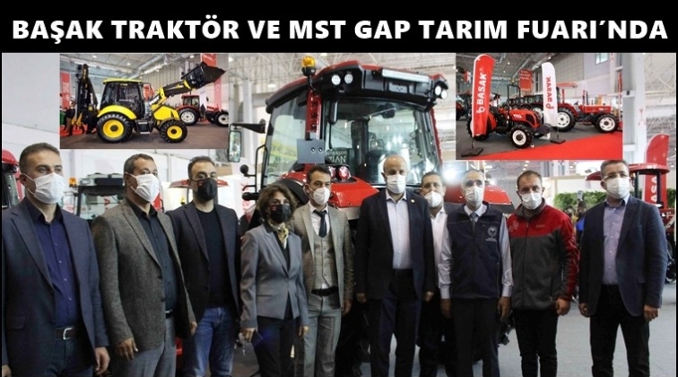 Başak Trakt&ouml;r ve MST, Gaptarım Fuarı'nda
