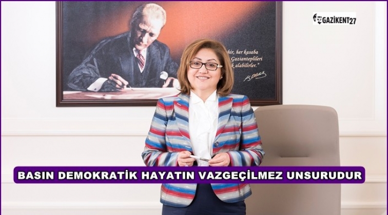 Basın demokratik hayatın vazge&ccedil;ilmez unsurudur