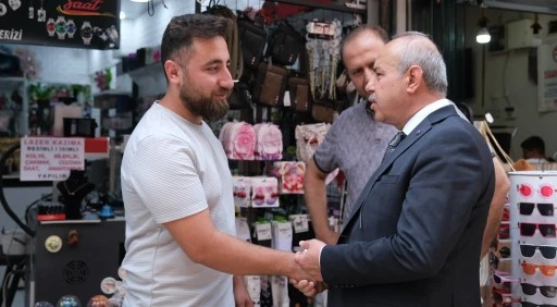 Başkan Kılı&ccedil;, Alaybey esnafını dinledi 