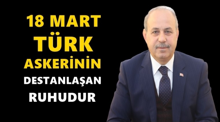 Başkan Kılı&ccedil;, &Ccedil;anakkale Zaferi'ni kutladı