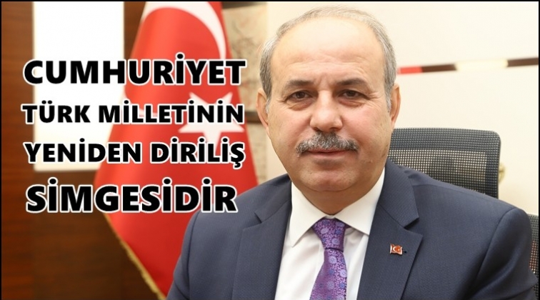 Başkan Kılı&ccedil; Cumhuriyet Bayramı&rsquo;nı kutladı