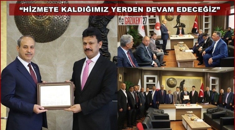 Başkan Kılı&ccedil; mazbatasını aldı