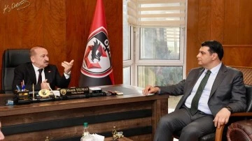 Başkan Yılmaz'dan Gaziantep FK’ya moral ziyareti