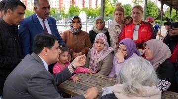 Başkan Yılmaz, yurttaşlarla buluştu taleplerini dinledi