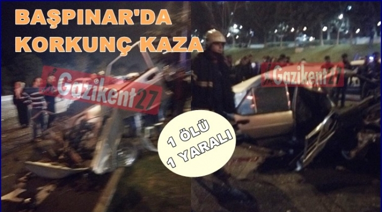 Başpınar yolunda korkun&ccedil; kaza: 1 &ouml;l&uuml;