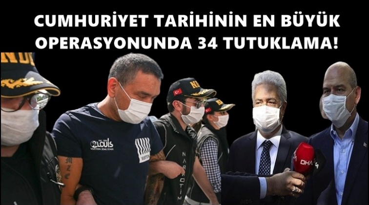 'Bataklık Operasyonu'nda 34 tutuklama