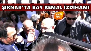 Bay Kemal Şırnak&rsquo;ta sloganlarla karşılandı...